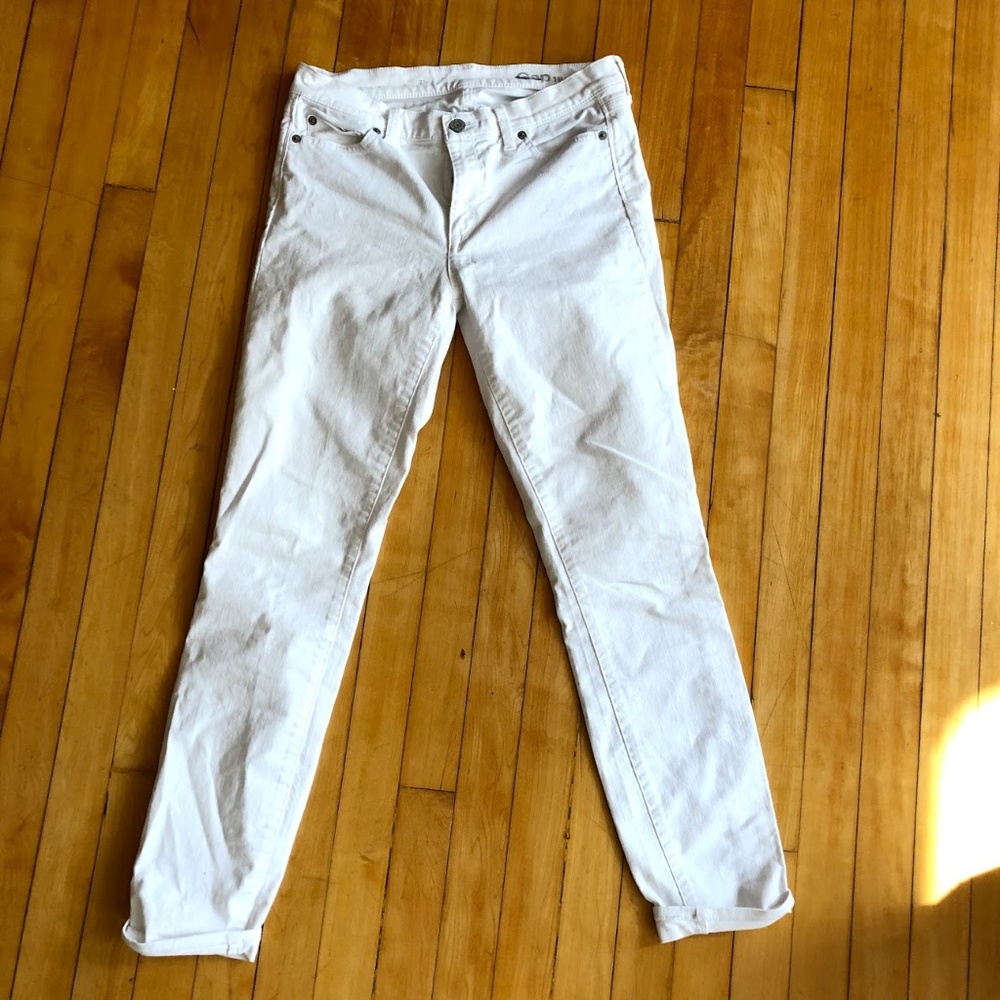 Gap White Jeans Size 27R